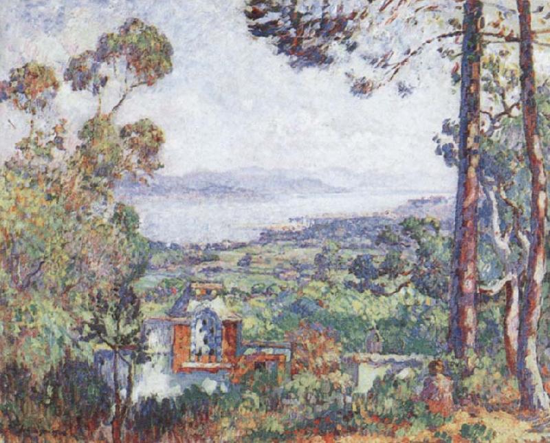 View of Sanit-Tropez, Henry Lebasques